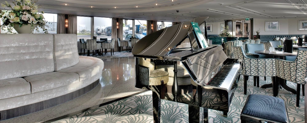 Tauck River Cruises Lobby + PerryGolf Cruise Vacation Packages Worldwide